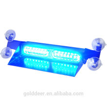 Auto Windshield-Mount Interior Light LED Warning Visor Light Blue